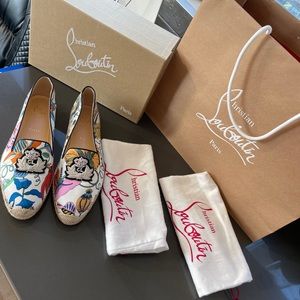 Christian Louboutin Nanou Orlato Donna Flat Satin